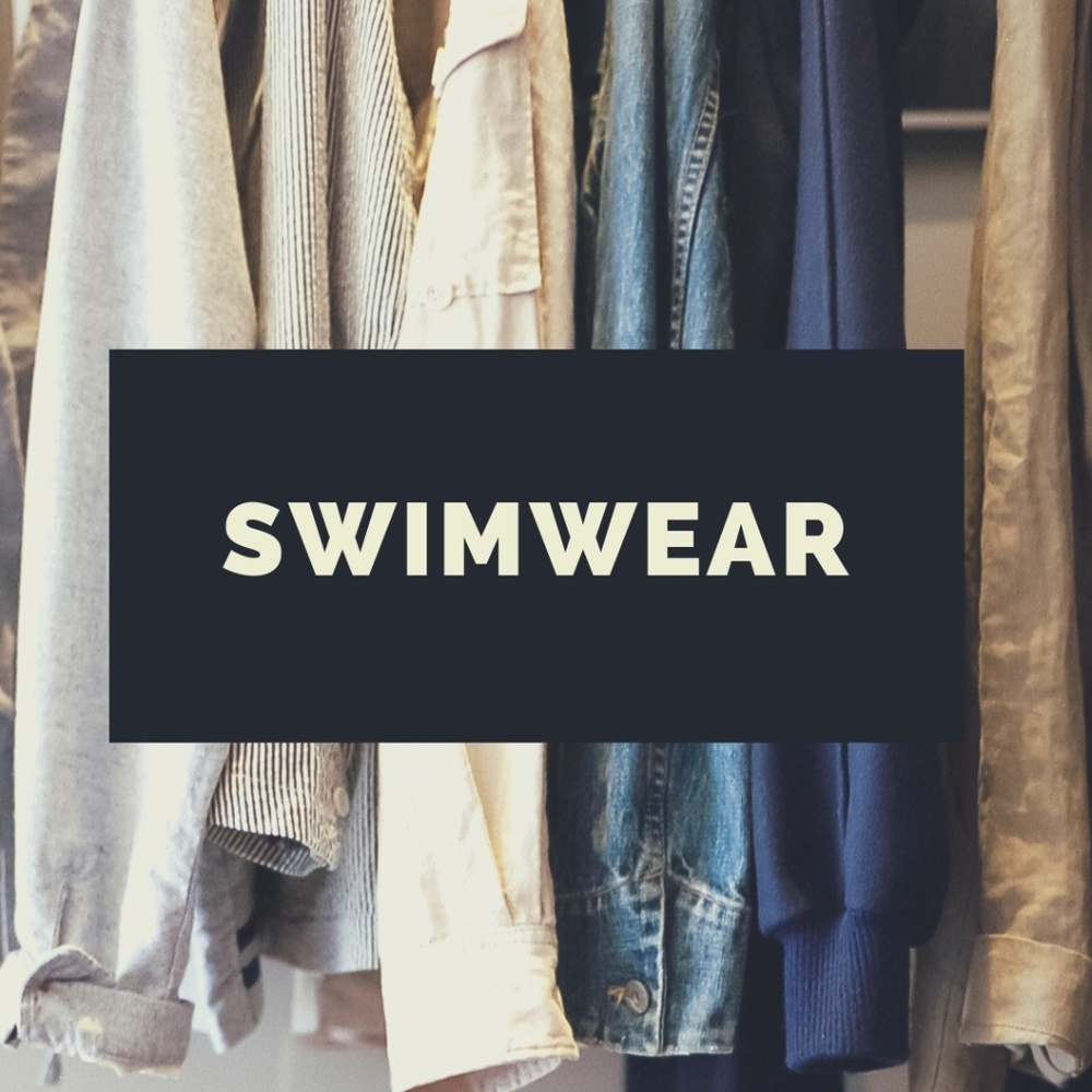 SWIMWEAR SIGN